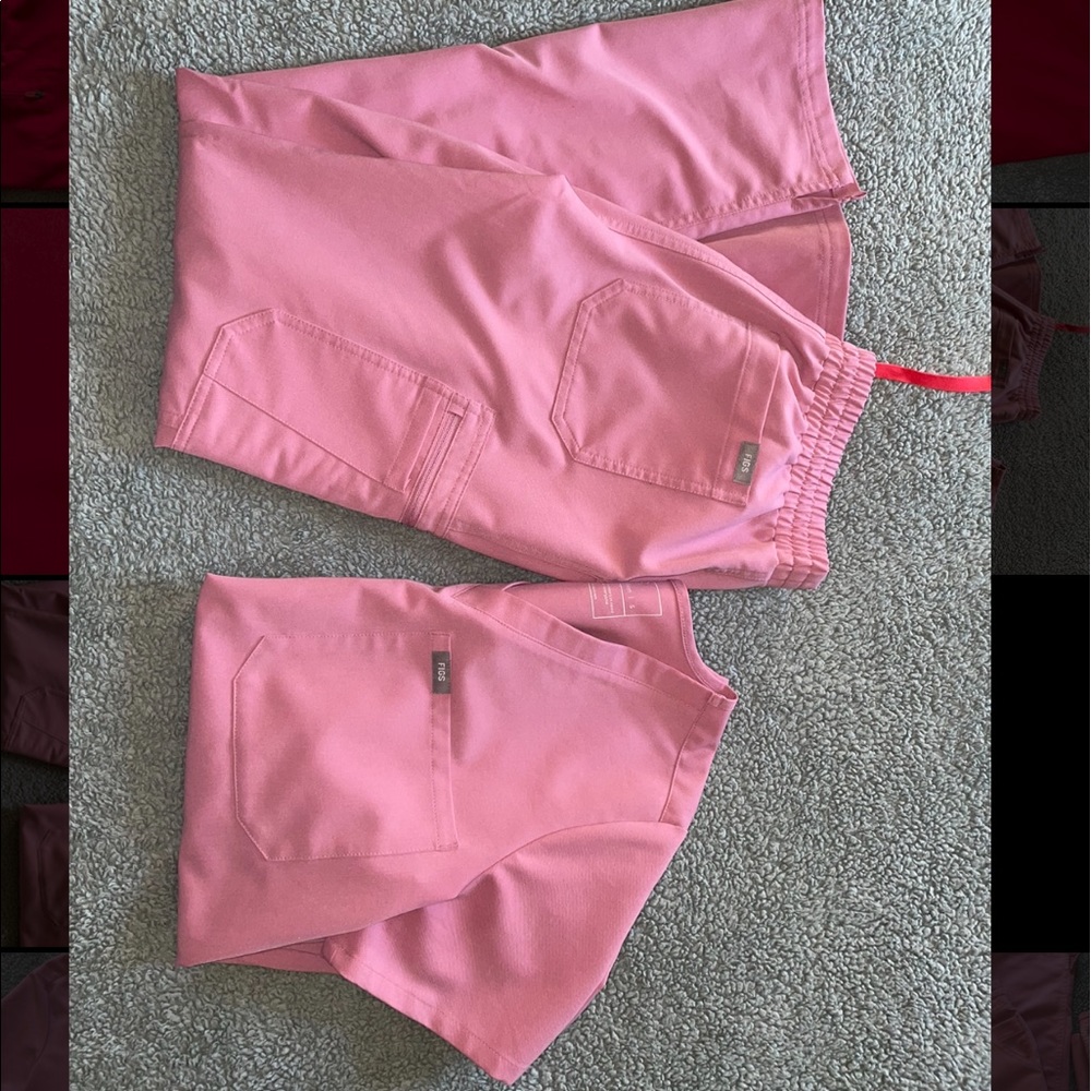 LIMITED EDITION: Chalk Pink Figs Scrubs